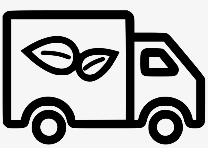 Eco Friendly Truck - Vector Graphics, transparent png download