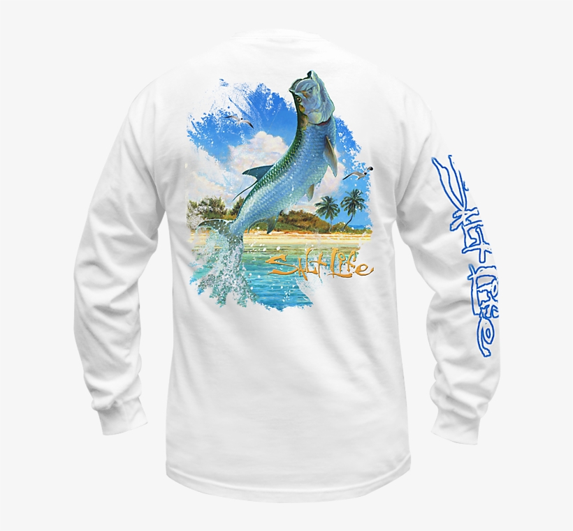 Tarpon Salt Life Shirt, transparent png download
