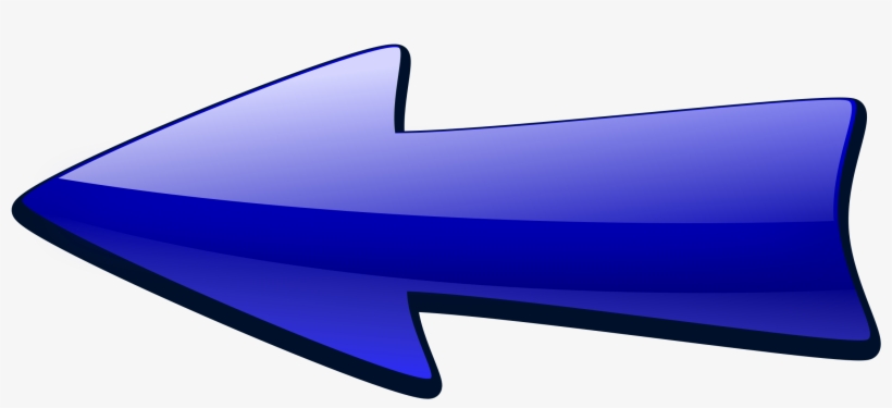 Free Icons Png - Long Arrow Left, transparent png download