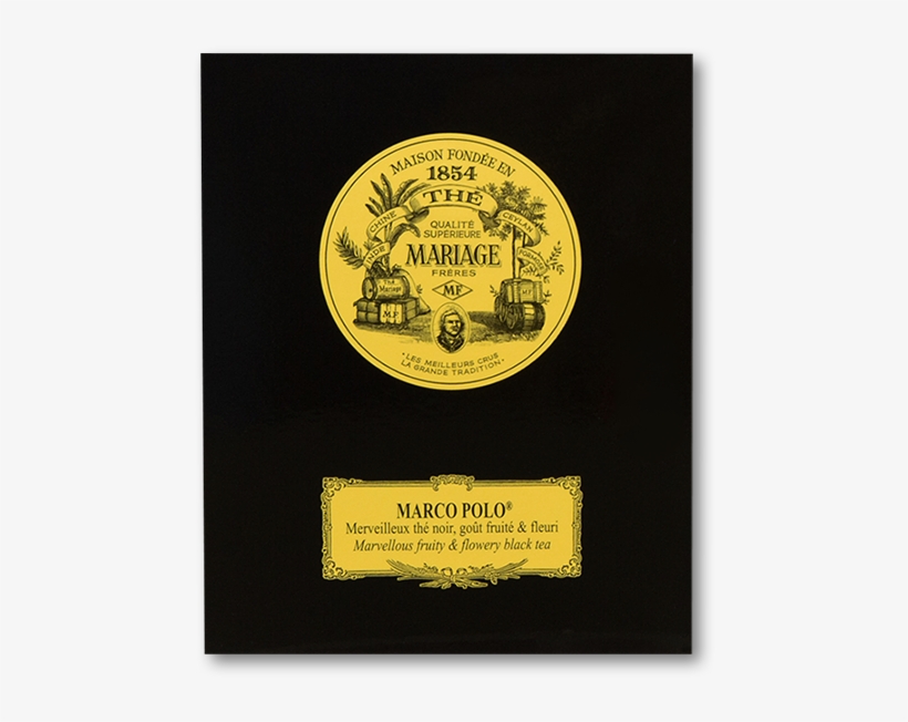 Mariage Freres Marco Polo Black Tea Leaves - Mariage Freres Loose Leaf Marco Polo Tea Canister, transparent png download