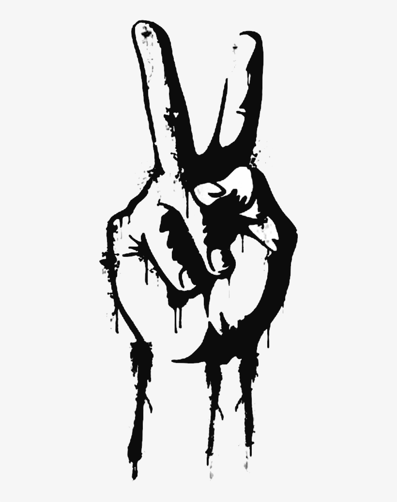 Picture Freeuse Stock Film Footage And Facts Prove - Peace Finger Sign Png, transparent png download