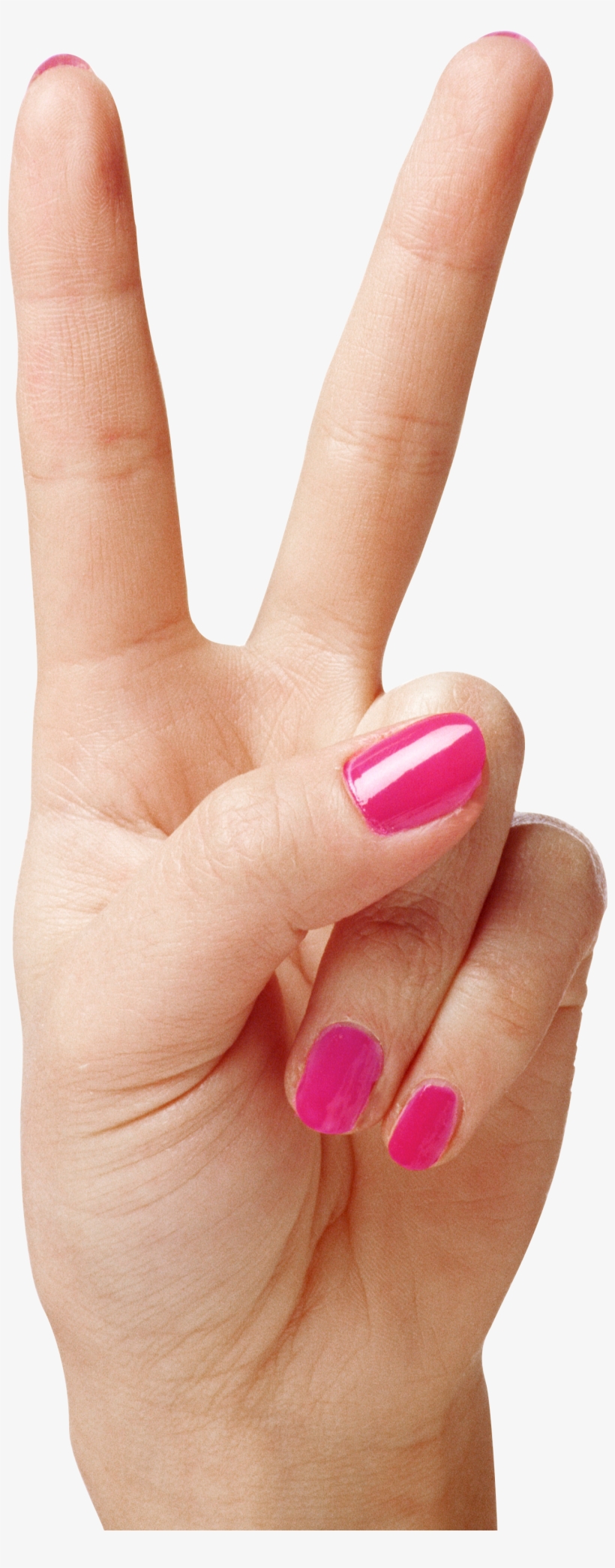 Transparent Finger Two, transparent png download