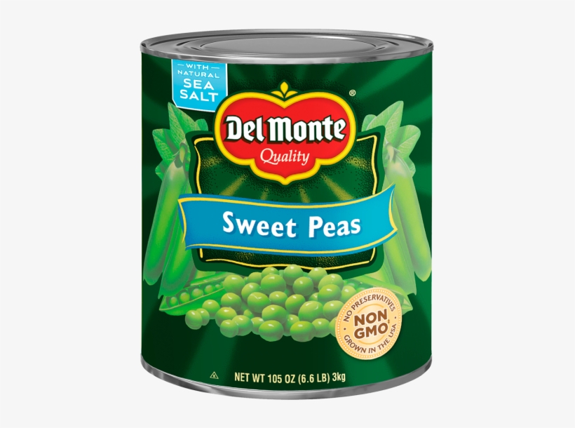 Del Monte® Sweet Peas - Del Monte Can Blue Lake Fancy Cut Green Beans, transparent png download
