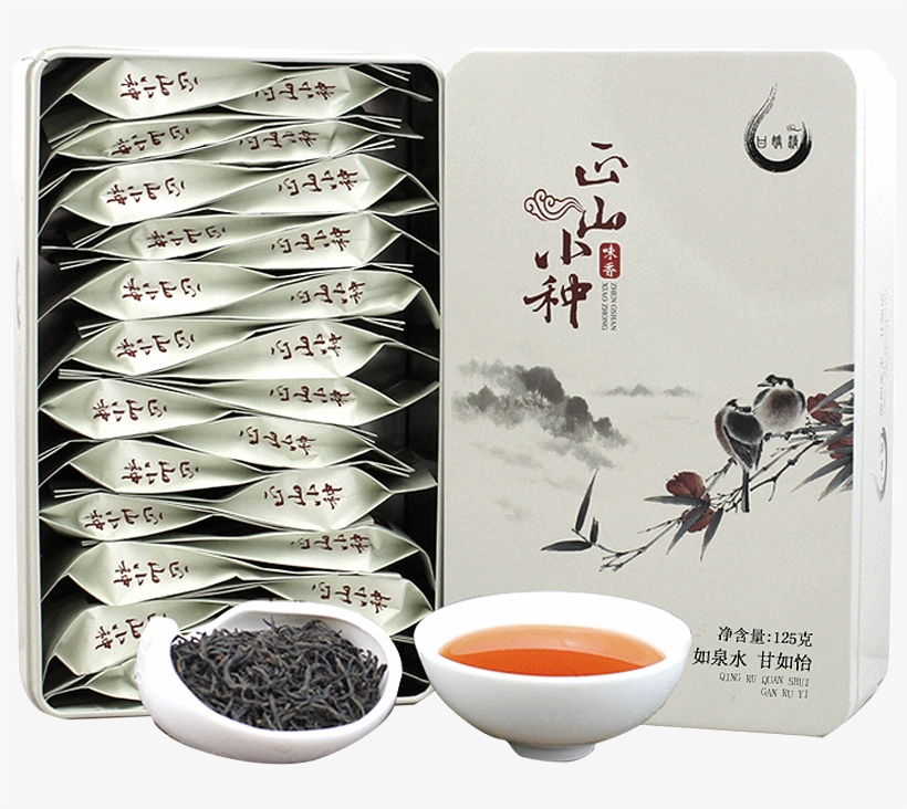 Zhengshan Small Black Tea Ganjiao Wuyishan Zhengshan - Lapsang Souchong, transparent png download