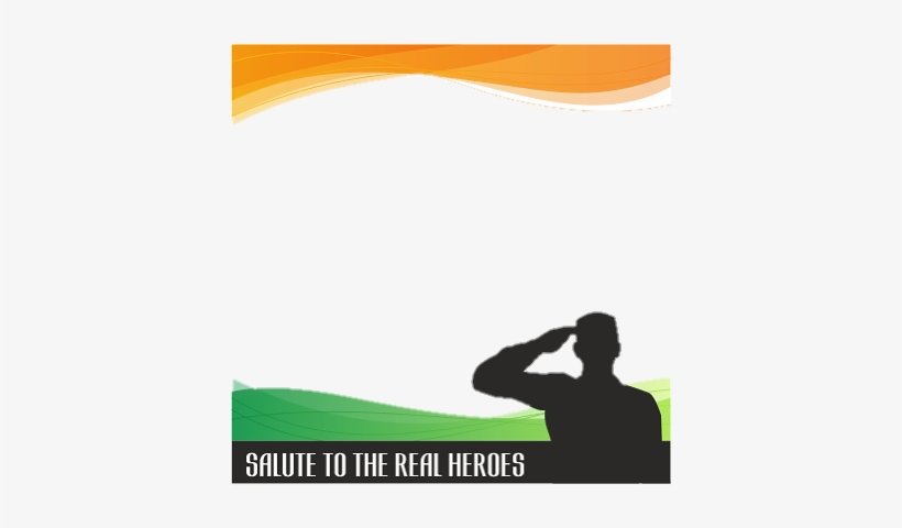 Salute Real Heroes - Salute To Real Heroes, transparent png download