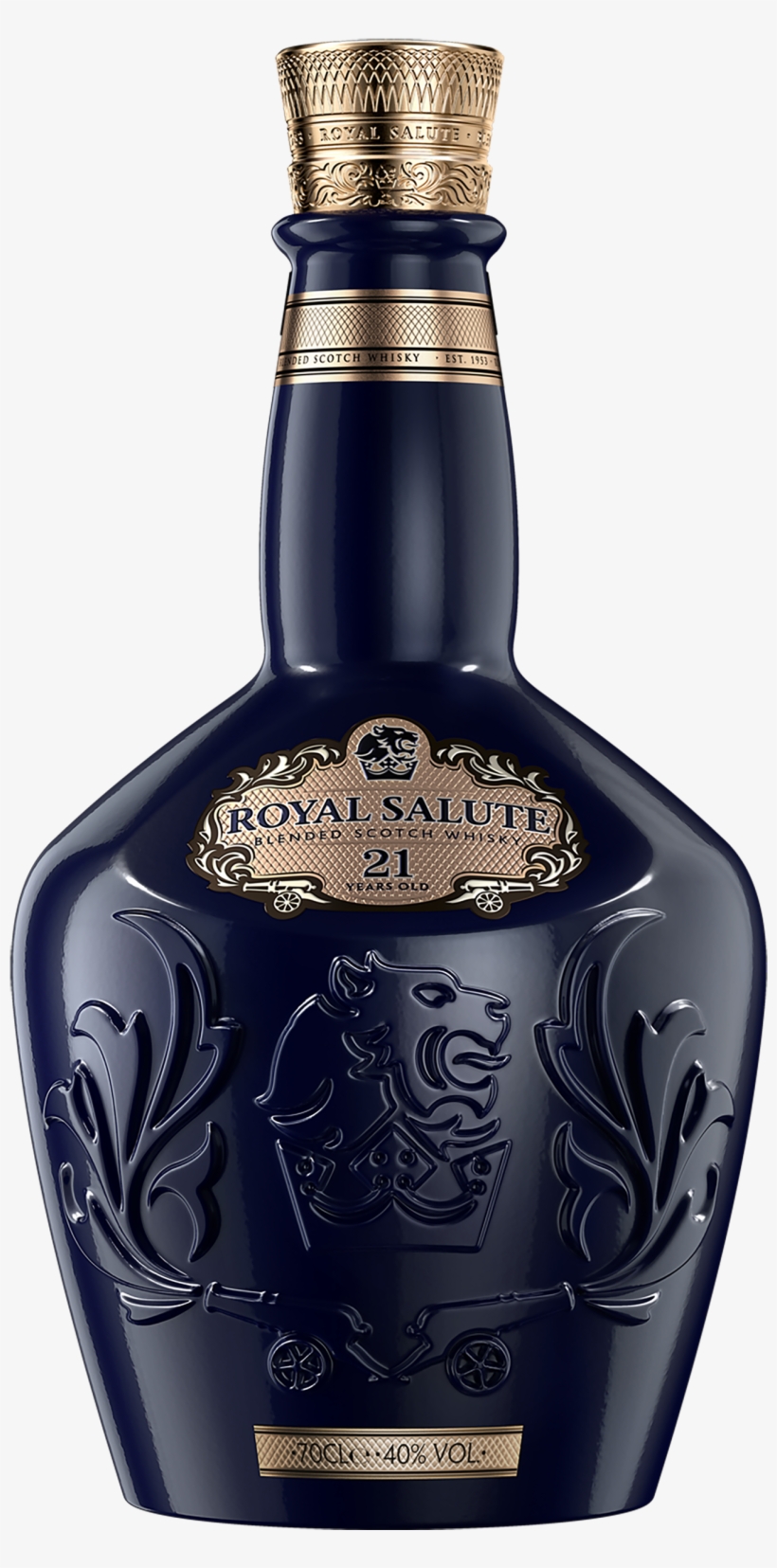 Packshot Royal Salute - Whisky Royal Salute, transparent png download