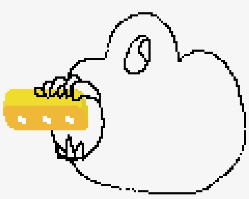 Killer Frog, Eating A Twinkie - Line Art, transparent png download