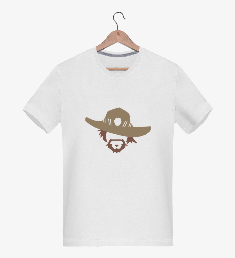 T-shirt Men 180g Mccree By Lisartistaya - T-shirt, transparent png download