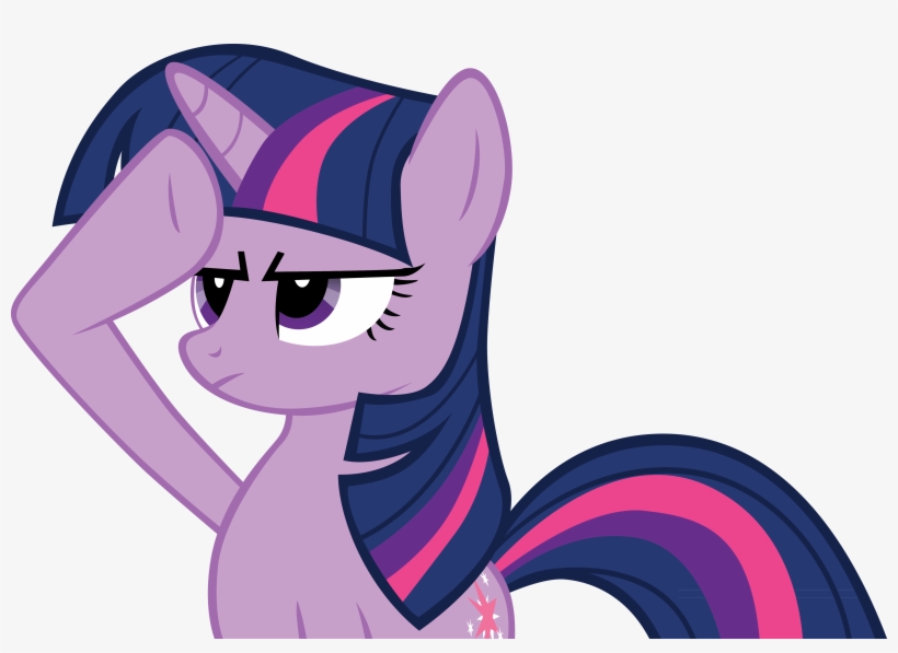 Sircinnamon, Edit, Purple, Rainbow Dash Salutes, Recolor, - Twilight Salute, transparent png download