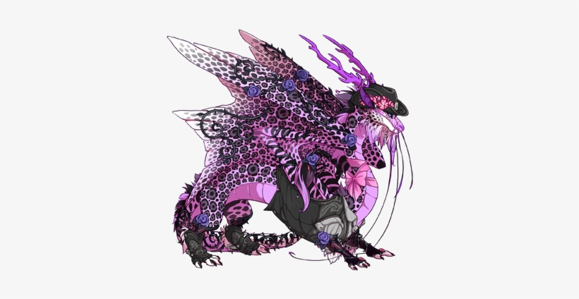 42999241 350 - Snow Leopard And Dragon, transparent png download