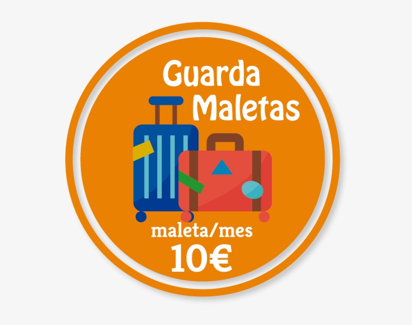 Banner Guardamaletas Naranja - Badge, transparent png download