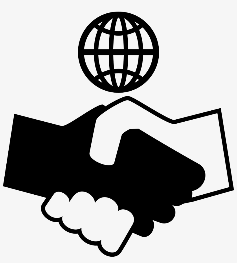 Png File - Handshake Silhouette, transparent png download