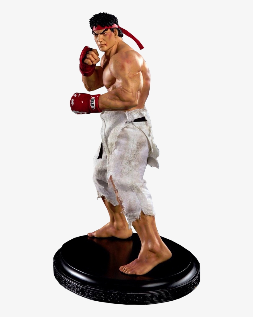 5" Street Fighter Statue Ryu Tatakai Koka - Street Fighter, transparent png download