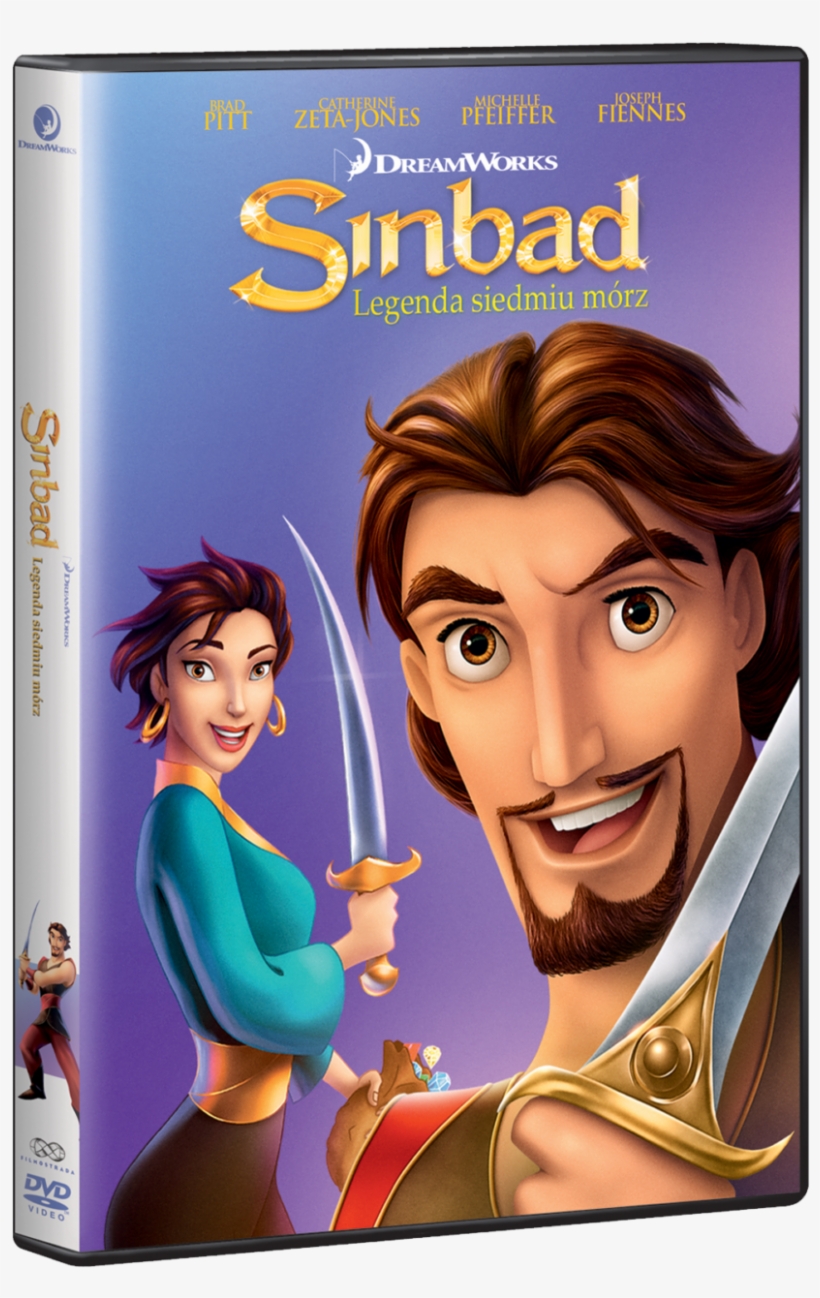 Legenda Siedmiu Mórz Dvdsinbad - Sinbad Legend Of The Seven Seas Dreamworks Dvd, transparent png download
