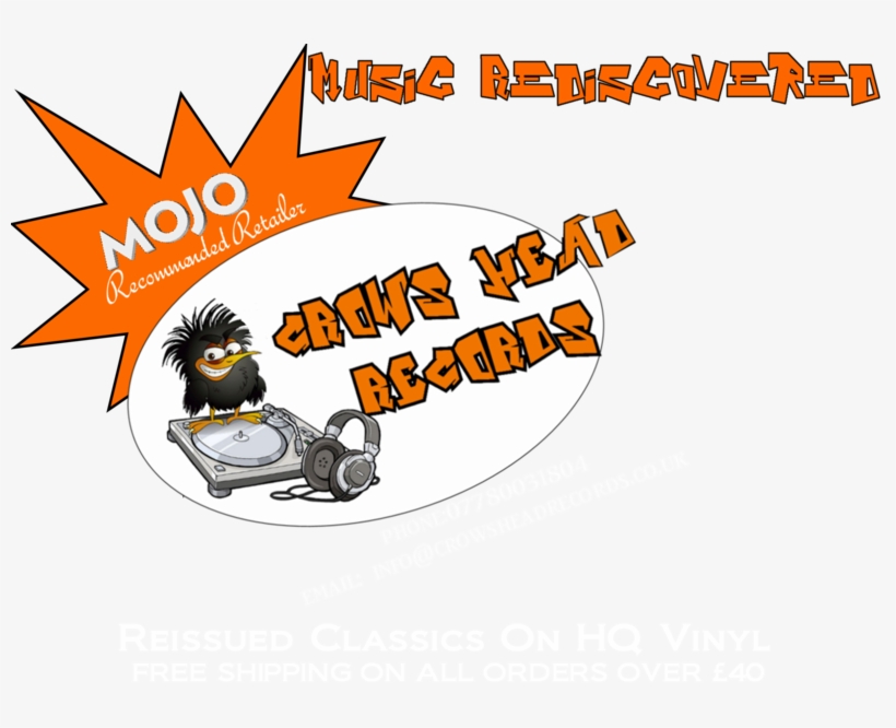 Crows Head Records - Phonograph Record, transparent png download