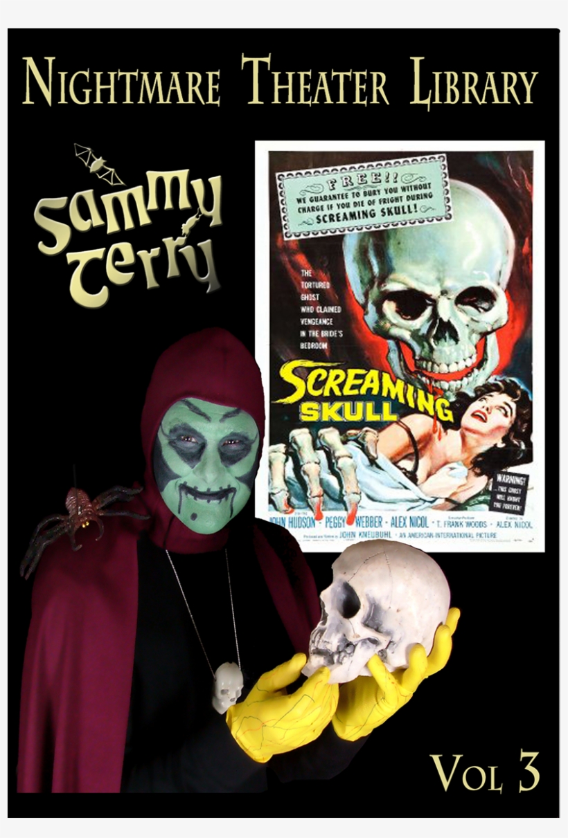 Screaming Skull - Screaming Skull Movie Poster (27 X 40), transparent png download