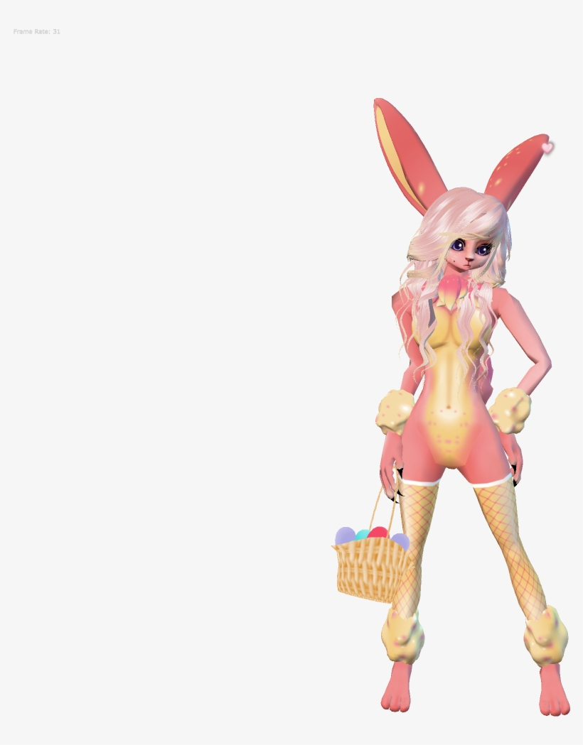 31 Easter Bunny Rabbit Figurine - Bunny Furry, transparent png download