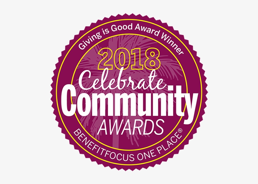 Benefitfocus Awarded The Giving Is Good Award For The - Floral Blue Square Stickers, transparent png download