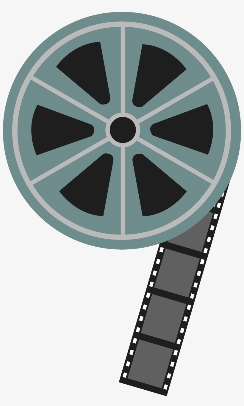 Video - Movie - Popcorn And Movie Reel Clipart, transparent png download