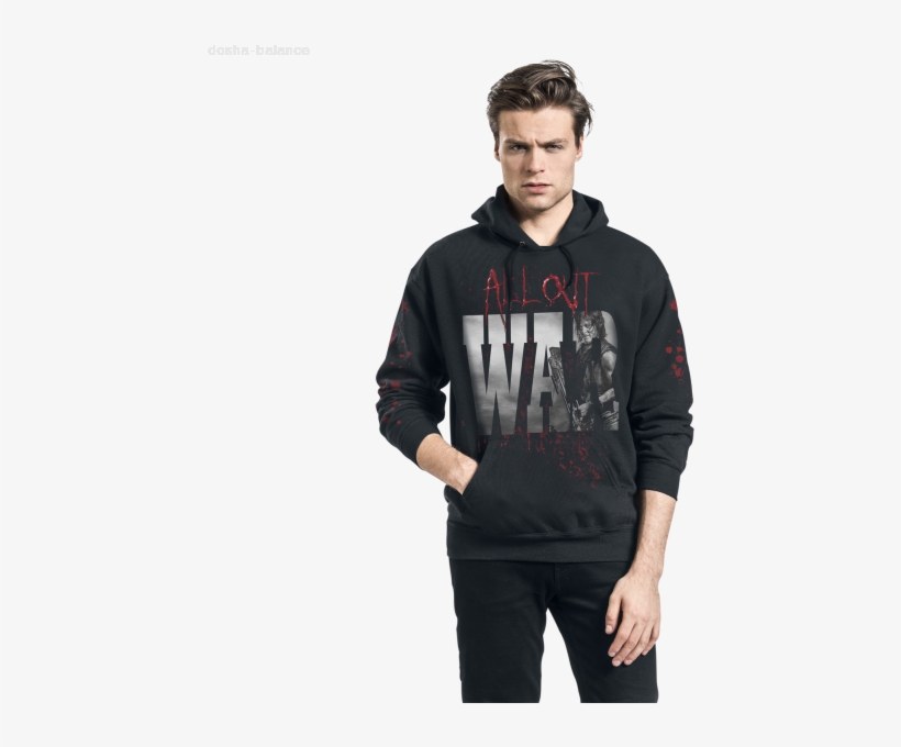 All Out War - Sweatshirt, transparent png download