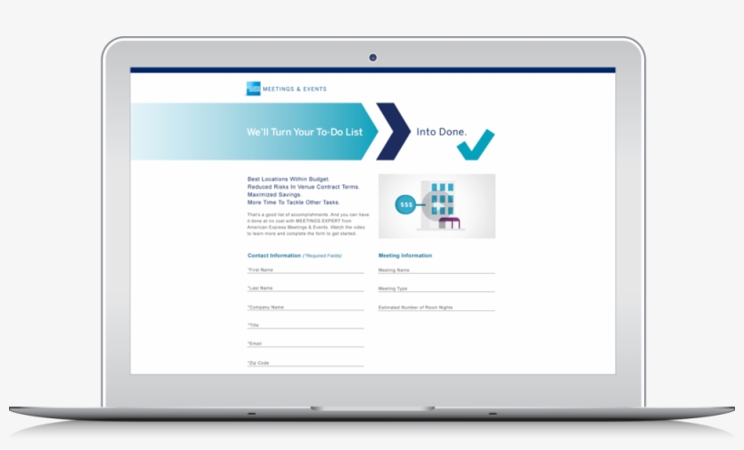 American Express Meetings & Events - Identity, transparent png download