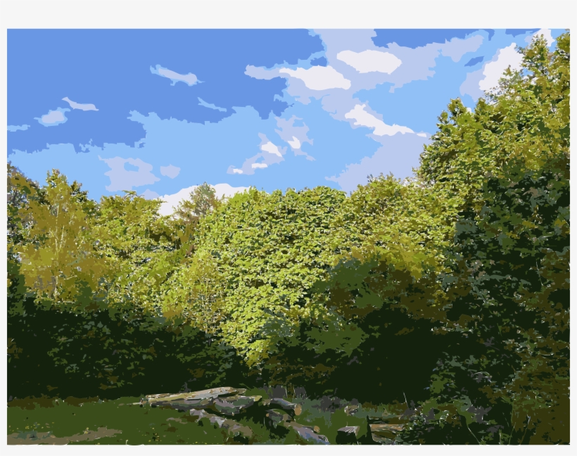 A Small Waterfall In The Forest - Lichtscheid, transparent png download