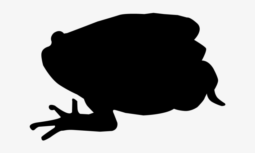 Frog Silhouette - Silhouette, transparent png download