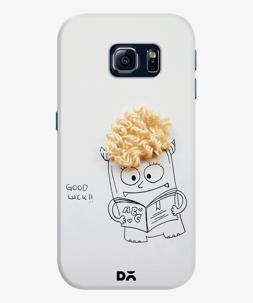 Dailyobjects Noodle Head Case For Samsung Galaxy S6 - Pine Nut, transparent png download