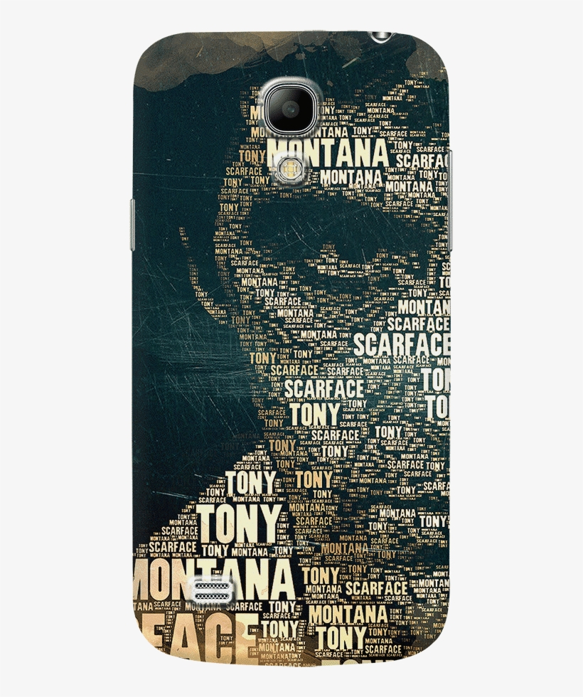 Dailyobjects Scarface In Typography Case For Samsung - Scarface Tote Bag - 16" X 16" By Diego Tirigall, transparent png download