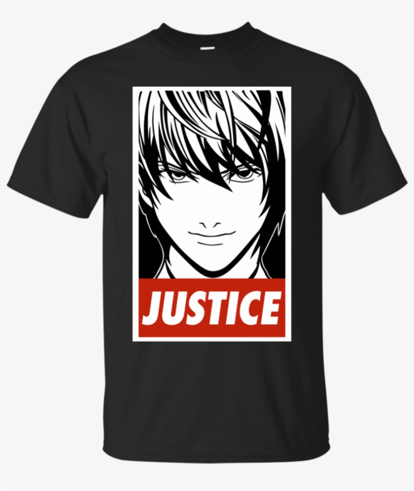 Customcat Apparel Custom Ultra Cotton T-shirt / Black - Death Note Kira Unisex Long Sleeve, transparent png download