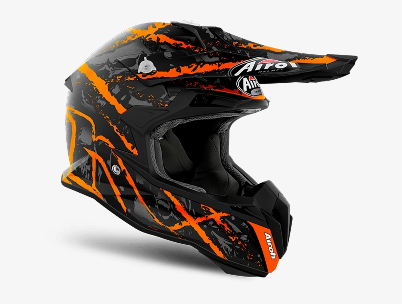 1 Open Vision Carnage Orange - Airoh Terminator Open Vision Carnage, transparent png download