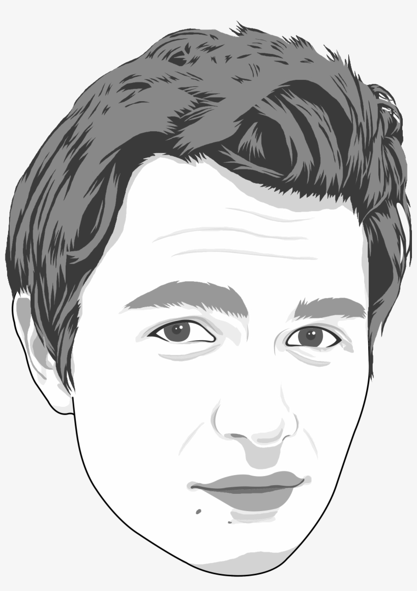 Ansel Elgort - Sketch, transparent png download