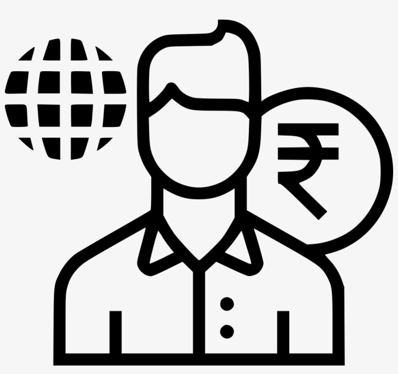 Business Person Employee Finance Salary Male Avatar - Employee Document Icon, transparent png download