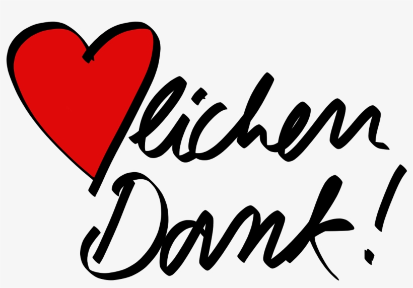 Herzlichen Dank, transparent png download