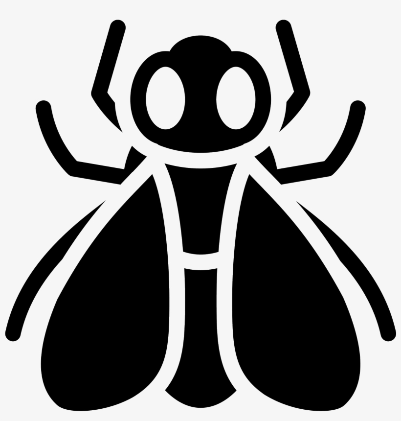 This Is A Drawing Of A Fly - Муха Иконка, transparent png download