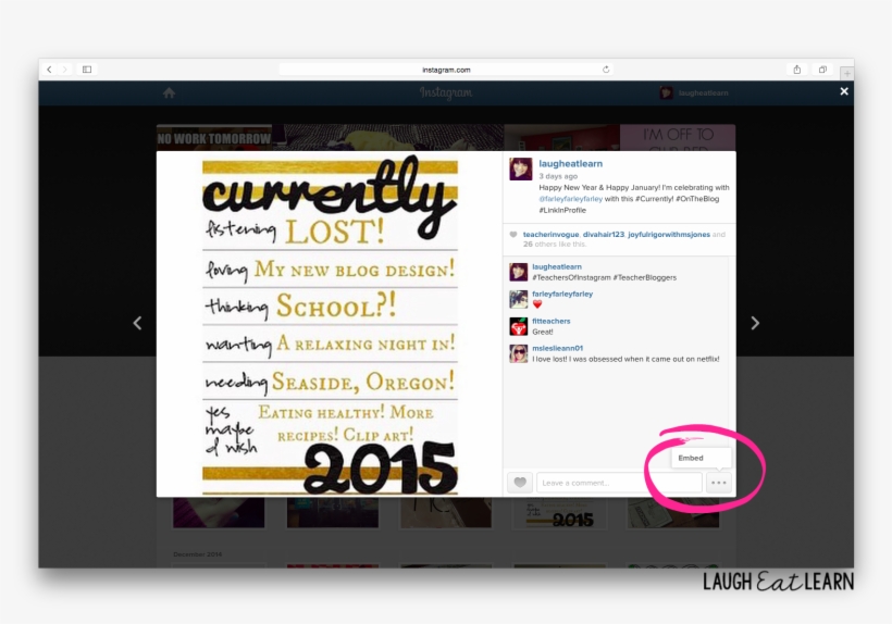How To Add Instagram Photos To Your Blog Post - Instagram, transparent png download