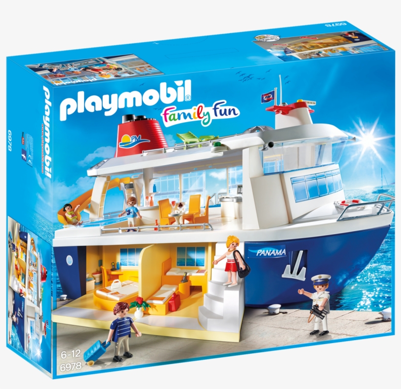 Playmobil - Playmobil 6978 Cruise Ship, transparent png download