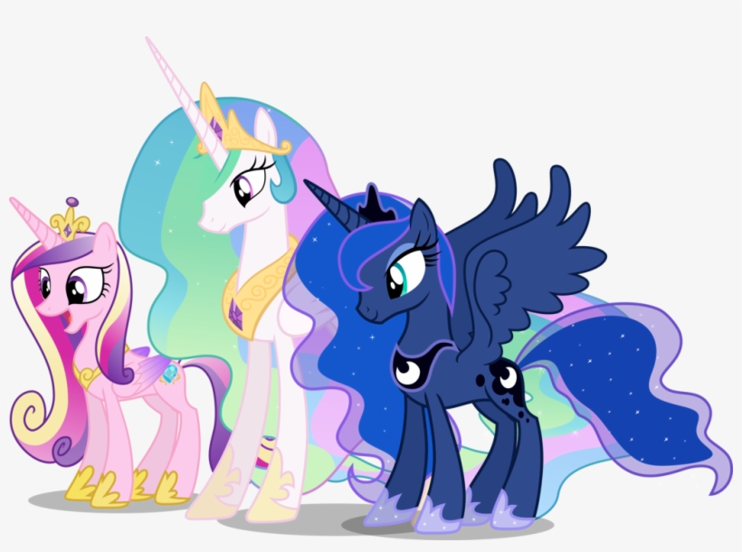 Three - My Little Pony Three Princess, transparent png download