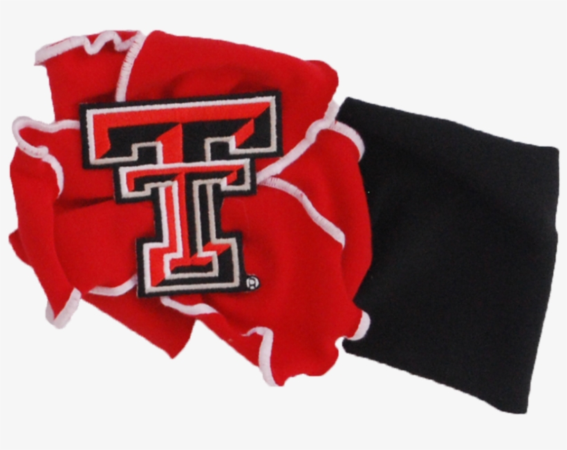 Flower Headband With Double T Patch - Texas Tech, transparent png download