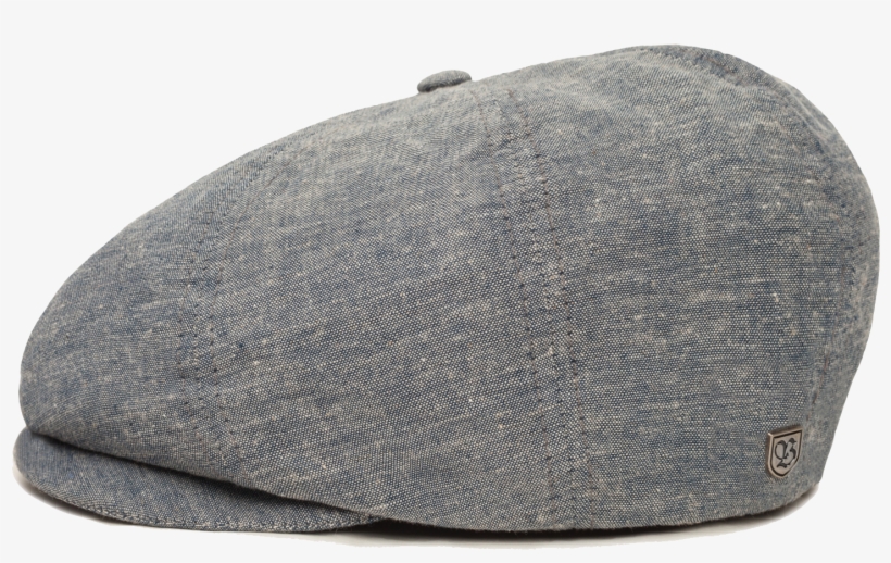 Brood Snap Cap Light Blue Stripe - Men's Brixton 'brood' Driving Cap - Blue, transparent png download