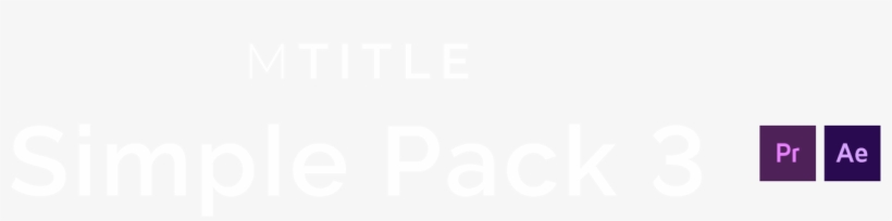 Mtitle Simple Pack Vol - Ivory, transparent png download