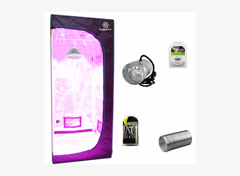 3' X 2' X 5' Stealth Closet Led Grow - Mars Hydro Mars Ii 700 Led Grow Light, transparent png download