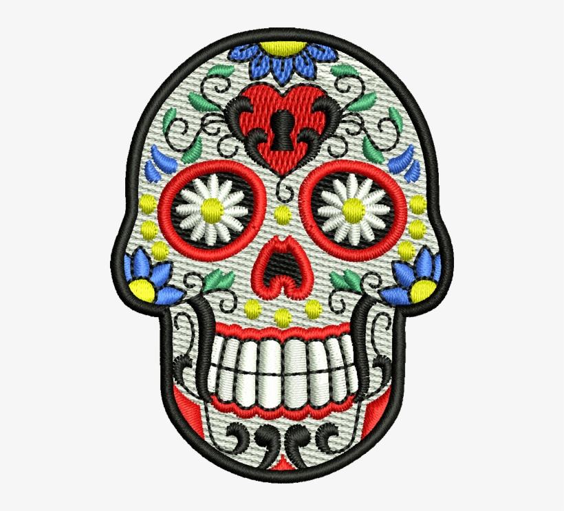 Skull Heart Png Vector Download - Skull, transparent png download