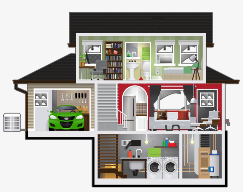 Frost King House - Floor Plan, transparent png download