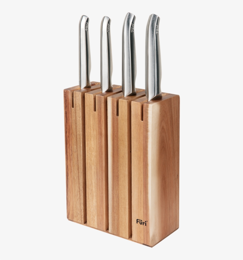 Furi Pro Segmented Knife Block Set 5 Piece, transparent png download