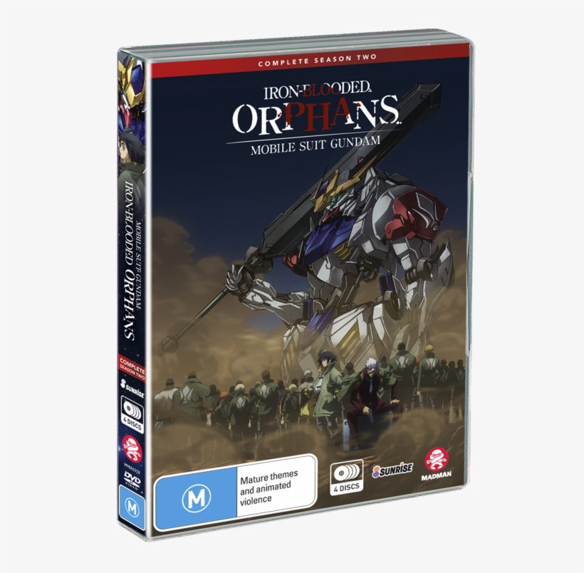 Mobile Suit Gundam - Mobile Suit Gundam: Iron-blooded Orphans Dvd: Complete, transparent png download