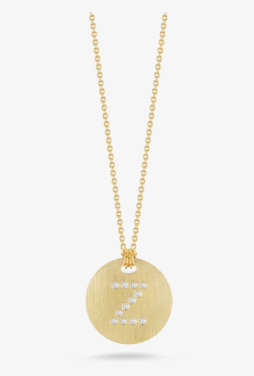 Roberto Coin Tiny Treasures 18k Yellow Gold Disc - Vergoldete Münzkette, transparent png download