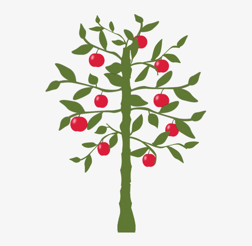 Apple Tree Silhouette - World's Fastest Indian Lemon Tree, transparent png download