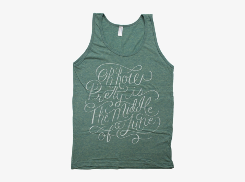 June Lemon Tank Top - Active Tank, transparent png download