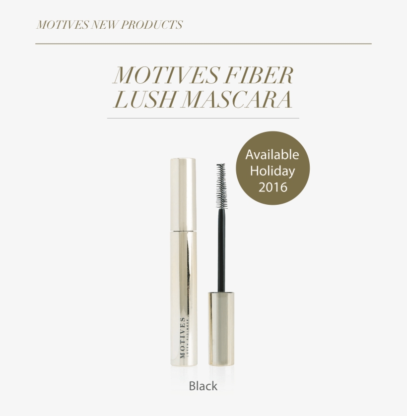 Motives Fiber Lush Mascara - Motives Cosmetics Fiber Lush Mascara, transparent png download